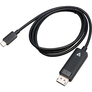 V7 USB-C Male to DisplayPort 1.4 Male 32.4 Gbps 8K/4K UHD