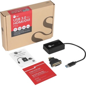 SIIG USB 3.0 to HDMI / DVI Video Adapter Pro