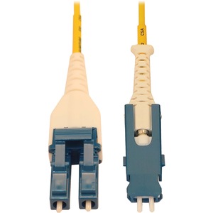 Tripp Lite N383L-01M 40/100/400G Singlemode 9/125 OS2 Fiber Cable, Yellow, 1 m (3.3 ft.)