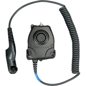 Peltor Push-To-Talk (PTT) Adapter, Motorola Turbo, NATO Wiring, FL5063-02 1 EA/Case