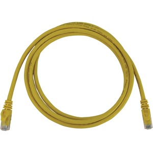 Tripp Lite Cat6a 10G Snagless Molded UTP Ethernet Cable (RJ45 M/M), PoE, Yellow, 6 ft. (1.8 m)