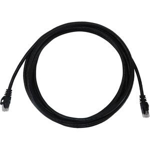 Tripp Lite Cat6a 10G Snagless Molded UTP Ethernet Cable (RJ45 M/M), PoE, Black, 15 ft. (4.6 m)