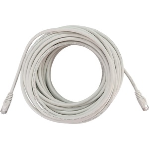 Tripp Lite Cat6a 10G Snagless Molded UTP Ethernet Cable (RJ45 M/M), PoE, White, 50 ft. (15.2 m)