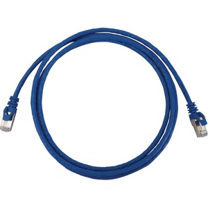 Tripp Lite Cat6a 10G Snagless Shielded Slim STP Ethernet Cable (RJ45 M/M), PoE, Blue, 6 ft. (1.8 m)