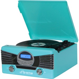 VICTOR Diner 7-in-1 Turntable Music Center