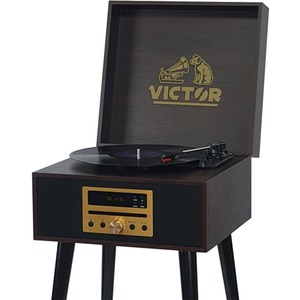 VICTOR Newbury8-in-1 Wood Music Center with Chair Height Legs