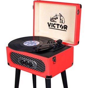 VICTOR Andover 5-in-1 Music Center with Chair Height Legs