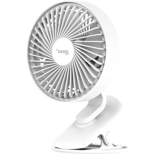 myGEKOgear by Adesso Cyclone Clip LED Fan, 6 Hours of Quiet Breeze, 360&deg; Rotation