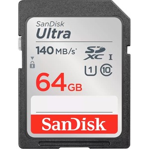 SanDisk Ultra 64 GB Class 10/UHS-I (U1) SDXC