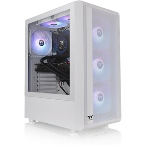 Thermaltake S200 TG ARGB Snow Mid Tower Chassis