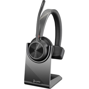 Poly Voyager 4310-M Microsoft Teams Certified Headset With Charge Stand
