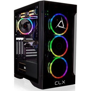 CLX SET Gaming Desktop AMD Ryzen 7 7700X 32GB RAM 1TB SSD + 4TB HDD GeForce RTX 4080 16GB GDDR6X