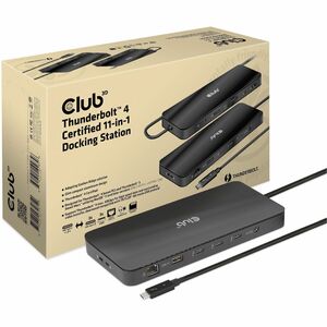 Club 3D Thunderbolt 4 Certified 11-in-1 Docking Station