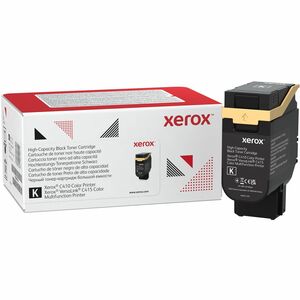 Xerox Genuine C410 Black High Capacity Toner Cartridge (10500 Pages) -006R04685 (USE & Return)