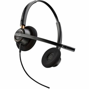 Poly EncorePro 520 with Quick Disconnect Binaural Headset TAA