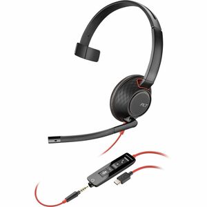 Poly Blackwire C5210 USB-C Headset + Inline Cable TAA