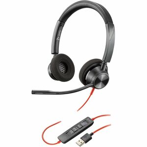 Poly Blackwire 3325 Microsoft Teams Certified USB-A Headset TAA
