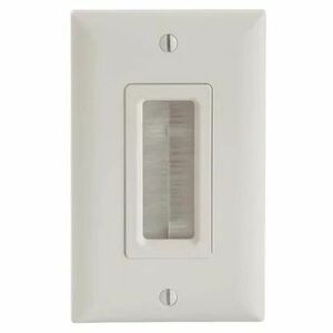 Sanus In-Wall Cable Management Brush Wall Plate