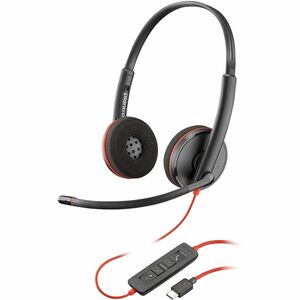 Poly Blackwire C3220 USB-C Headset +Carry Case TAA (Bulk)
