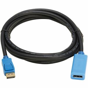Tripp Lite by Eaton DisplayPort Extension Cable with Active Repeater and Latching Connector (M/F), 8K 60 Hz, HDR, 4:4:4, HDCP 2.2, 9 ft. (2.7 m), TAA
