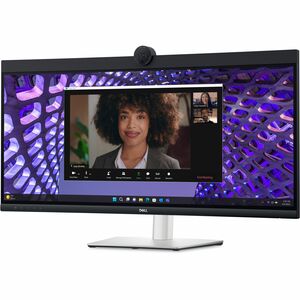 Dell P3424WEB 34" Class Webcam UW-QHD Curved Screen LED Monitor