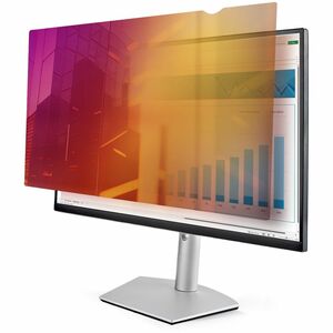 StarTech.com 24-inch 16:9 Gold Monitor Privacy Screen, Reversible Filter w/Enhanced Privacy, Screen Protector/Shield, +/- 30&deg; View Angle