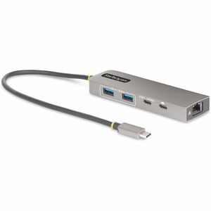 StarTech.com 3-Port USB-C Hub with 2.5 Gb Ethernet and 100W PD Passthrough