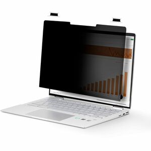 StarTech.com 14in 16:10 Touch Privacy Screen, Laptop Security Shield, Anti-Glare Blue Light Filter Flip-Over