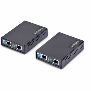 StarTech.com VDSL2 Ethernet Extender Kit over Single Pair Wire, Up to 0.6mi (1km) LAN Repeater over RJ11/CAT5e/CAT6, Replaces 110VDSLEXT