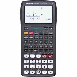 Adesso CS-229B Scientific Graphic and Engineering Calculator (Black)
