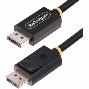 StarTech.com 3ft DisplayPort 2.1 Cable, VESA Certified DP80 DisplayPort Cable w/UHBR20/HDR/DSC 1.2a/HDCP 2.2, 16K/8K 60Hz, DP 2.1 Cord