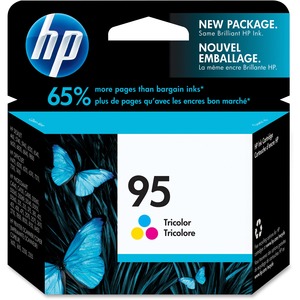 Original HP 95 Tri-color Ink | Works with HP DeskJet 460, 5000, 6000, 9800; OfficeJet H470, 100, 6000, 7000; PhotoSmart C4100, D5000, 300, 400, 2000, 7850, 8000; PSC 1600, 2350 Series | C8766WN