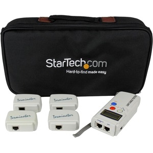 StarTech.com StarTech.com Professional RJ45 Network Cable Tester with 4 Remote Loopback Plugs