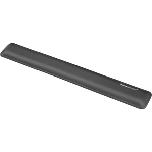 Fellowes Gel Wrist Rest with Microban Product Protection, Graphite (9175301)