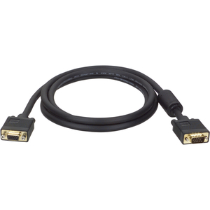 Eaton Tripp Lite Series VGA High-Resolution RGB Coaxial Cable (HD15 M/F)), 10 ft. (3.05 m)