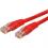 StarTech.com 7ft CAT6 Ethernet Cable   Red Molded Gigabit   100W PoE UTP 650MHz   Category 6 Patch Cord UL Certified Wiring/TIA 300/500