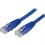StarTech.com 2ft CAT6 Ethernet Cable   Blue Molded Gigabit   100W PoE UTP 650MHz   Category 6 Patch Cord UL Certified Wiring/TIA 300/500