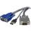 StarTech.com 2 In 1   USB/ VGA Cable   4 Pin USB Type A, HD 15 (M)   HD 15 (M)   6 Ft 300/500