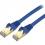 StarTech.com 10ft CAT6a Ethernet Cable   10 Gigabit Category 6a Shielded Snagless 100W PoE Patch Cord   10GbE Blue UL Certified Wiring/TIA 300/500