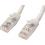 StarTech.com 10ft CAT6 Ethernet Cable   White Snagless Gigabit   100W PoE UTP 650MHz Category 6 Patch Cord UL Certified Wiring/TIA 300/500
