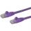 StarTech.com 7ft CAT6 Ethernet Cable   Purple Snagless Gigabit   100W PoE UTP 650MHz Category 6 Patch Cord UL Certified Wiring/TIA 300/500