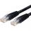 StarTech.com 25ft CAT6 Ethernet Cable   Black Molded Gigabit   100W PoE UTP 650MHz   Category 6 Patch Cord UL Certified Wiring/TIA 300/500