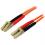 StarTech.com 10m Fiber Optic Cable   Multimode Duplex 50/125   LSZH   LC/LC   OM2   LC To LC Fiber Patch Cable 300/500