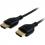 StarTech.com 6ft Slim HDMI Cable, 4K High Speed HDMI Cable With Ethernet, 4K 30Hz UHD HDMI Cord 36AWG, 4K HDMI 1.4 Video/Display Cable 300/500