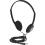 Manhattan Lightweight Stereo Headphones with Cushioned Earpads