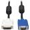 Eaton Tripp Lite Series DVI To VGA High Resolution Adapter Cable With RGB Coaxial (DVI A To HD15 M/M), 6 Ft. (1.8 M) 300/500