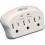 Tripp Lite By Eaton Protect It! 3 Outlet Surge Protector, Direct Plug In, 660 Joules, 2 Diagnostic LEDs 300/500