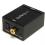 StarTech.com SPDIF Digital Coaxial Or Toslink Optical To Stereo RCA Audio Converter 300/500