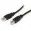 StarTech.com 9 M / 30 Ft Active USB A To B Cable   M/M   Black USB 2.0 A To B Cord   Printer Cable   Extension USB Cable (USB2HAB30AC) 300/500