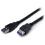 StarTech.com 6 Ft Black SuperSpeed USB 3.0 (5Gbps) Extension Cable A To A   M/F 300/500